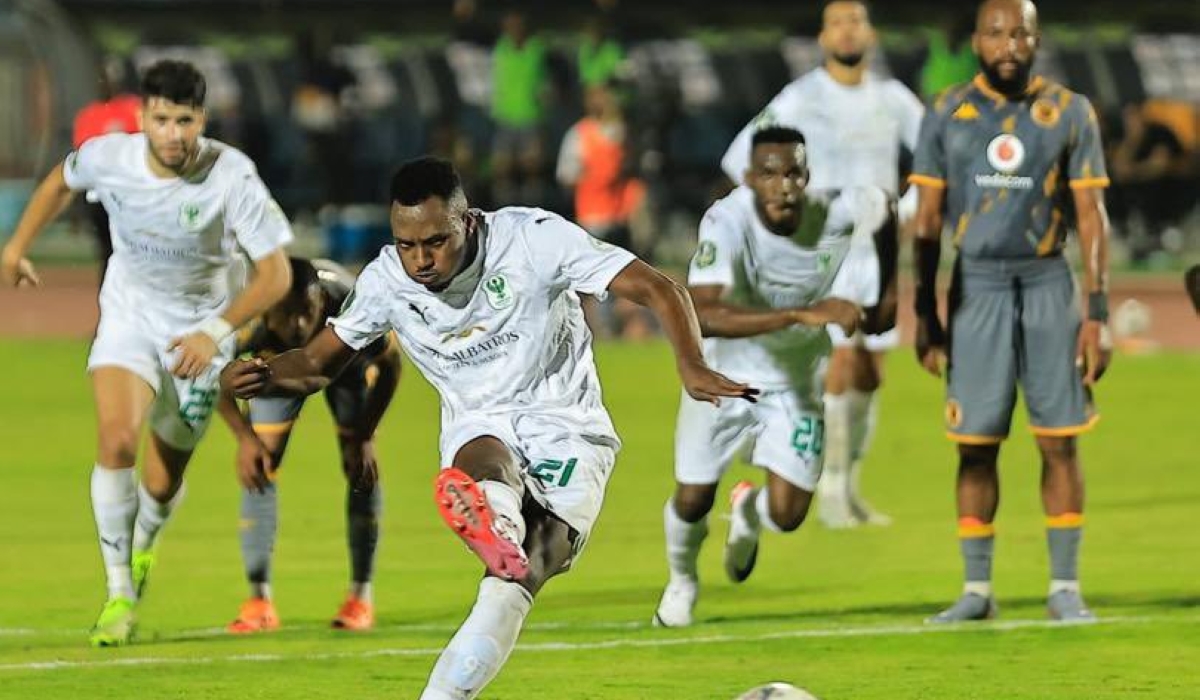 Midfielder Bonheur Mugisha opened the scoring from the spot to help Al Masry beat Kaizer Chiefs 2-1 in Egypt on Sunday, November 23, and grab their first three points of the CAF Confederation Cup group stage this season-courtesy