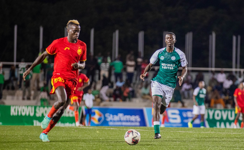 Al-Merreikh players controlled the ball during the match against SC Kiyovu at Pele Stadium on November 24. Photos by Craish Bahizi.