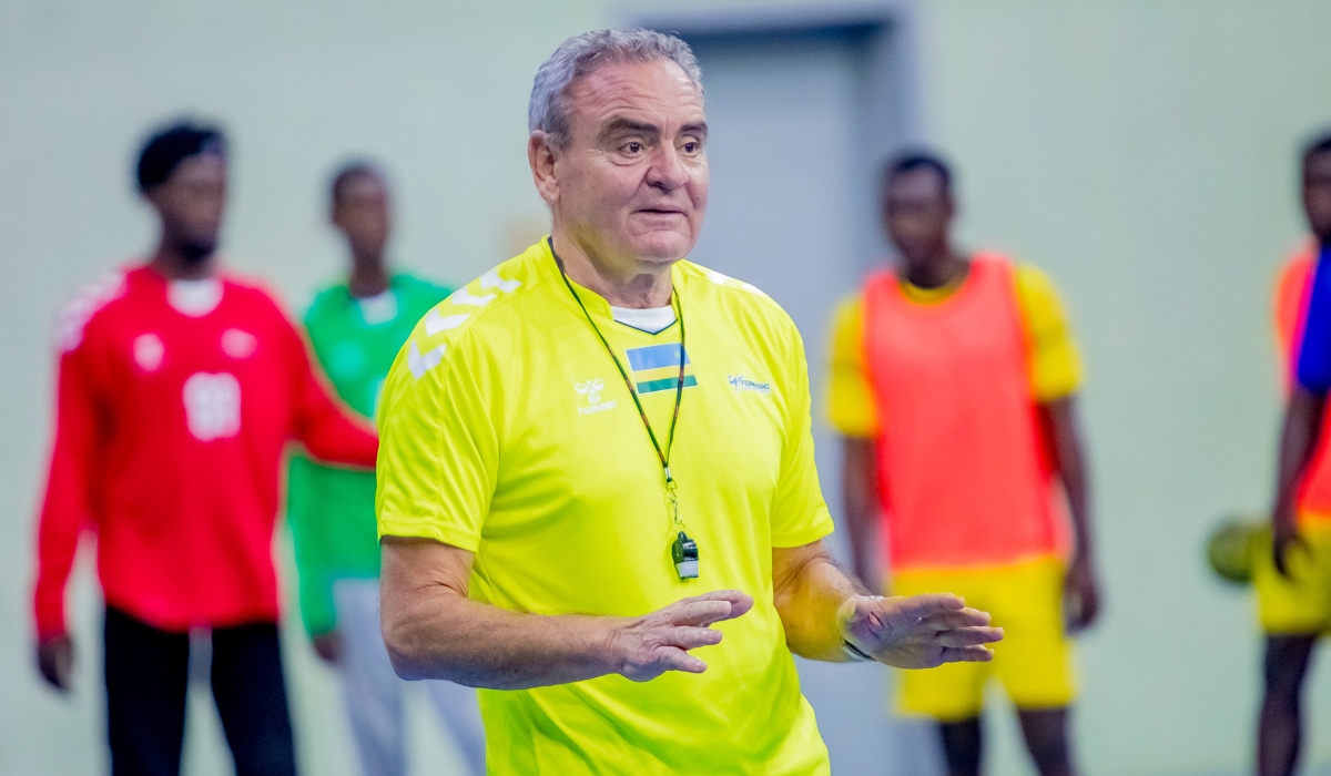 Rwanda head coach Hafedh Zouabi dropped 10 players from his squad for 2026 African Men&#039;s Handball Championship scheduled for January 21-31, 2026, in Kigali. Photo courtesy