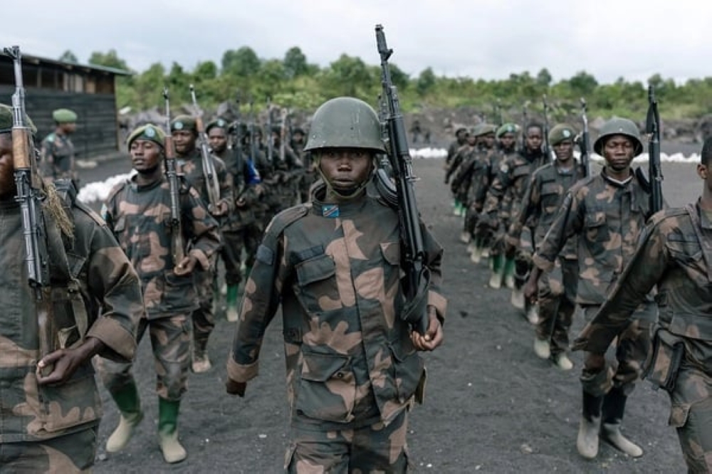 FARDC soldiers.