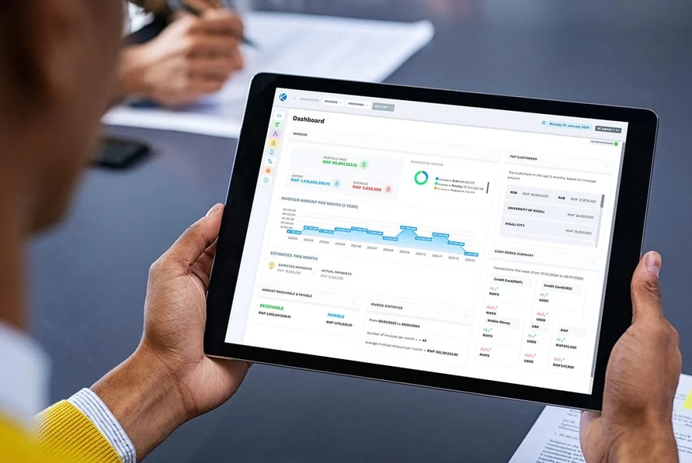 To help businesses automate their core business processes, OTO software includes various apps that help integrate functions, like accounting, procurement, sales, inventory, and customer management. Photo Kapp