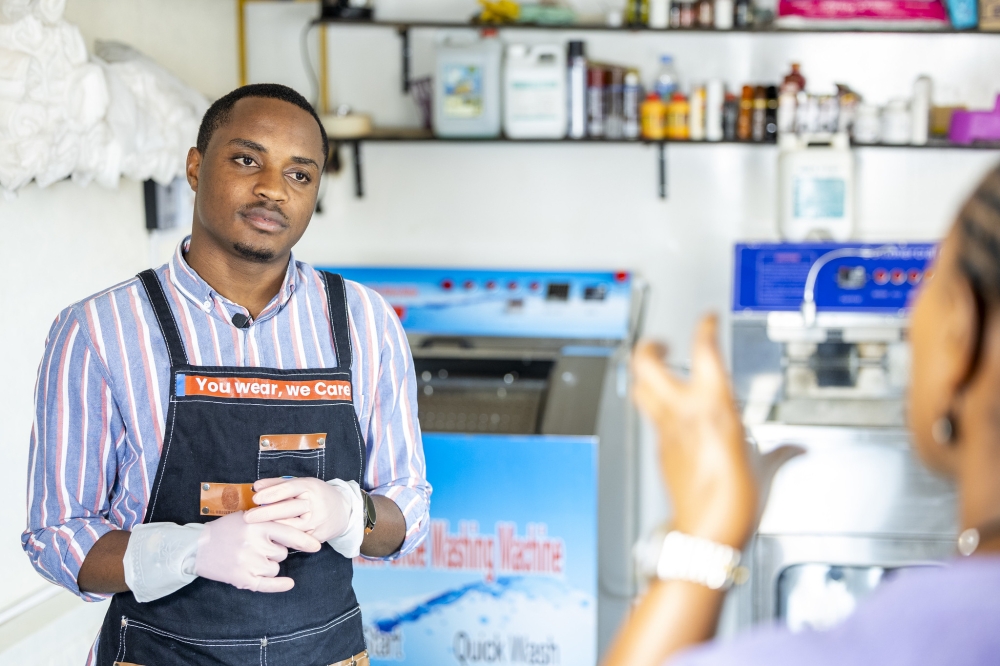 How a young entrepreneur is transforming Kigali’s shoe-care industry