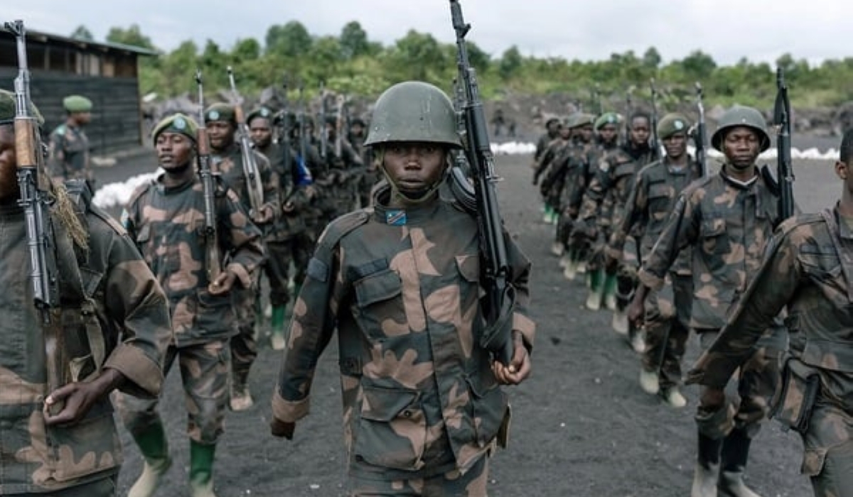 FARDC soldiers.
