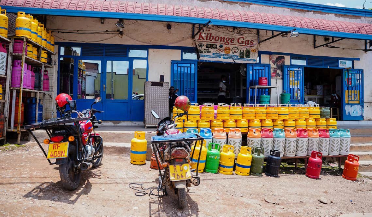 A liquefied gas retail shop in Gihogere, Remera. Photo: Courtesy.