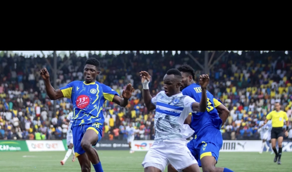 St Eloi Lupopo earned first point in the CAF Champions League group stage after holding Al Hilal to 1-1 draw in Lubumbashi on Sunday. Photo by CAF