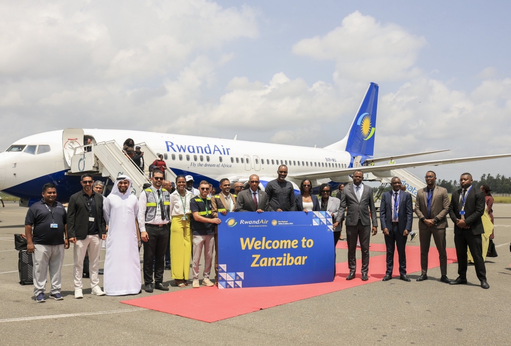 RwandAir flights to Zanzibar a ‘boost to regional business, leisure industry