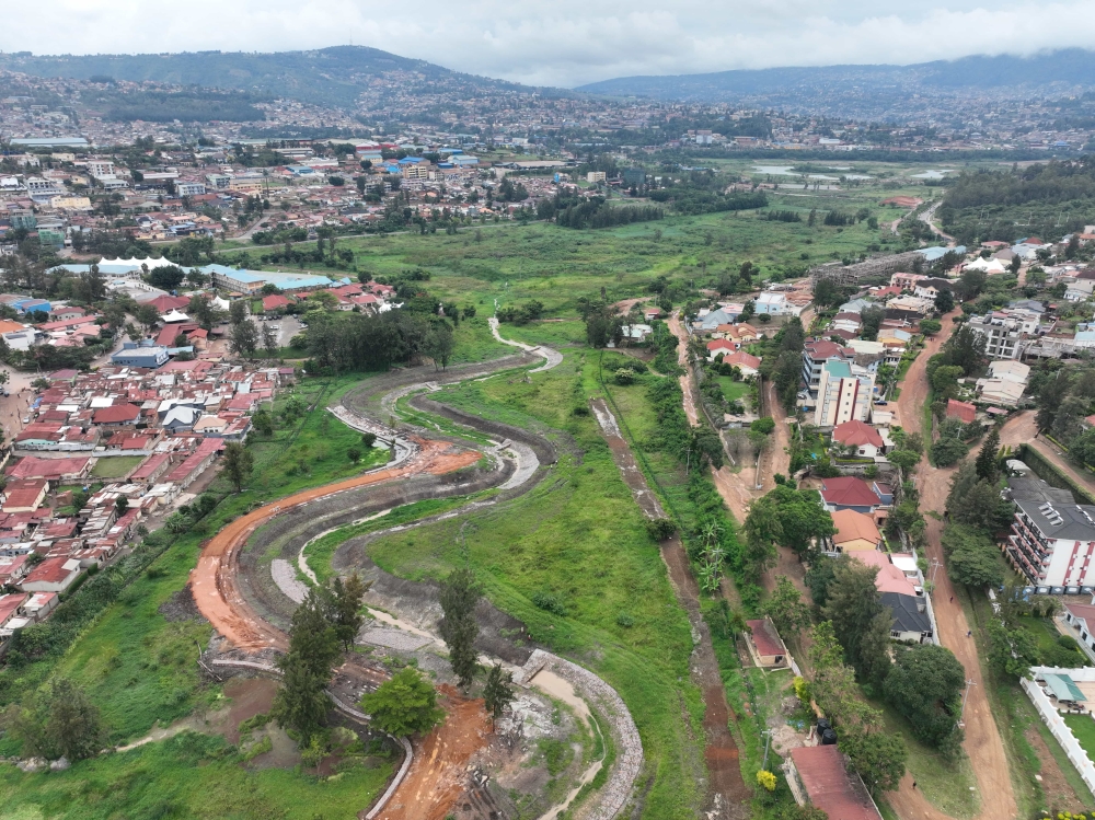 A view of  of Nyabugogo Wetland