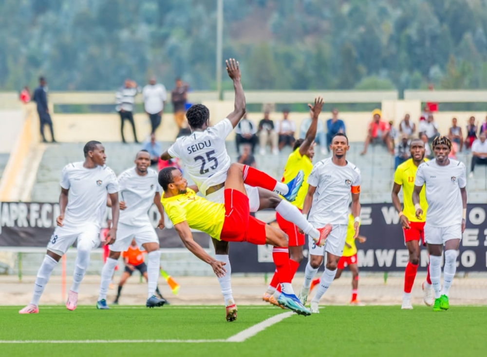Etincelles will be looking to not only frustrate APR FC but also bag first three points of the league campaign when the two sides face off on Tuesday, December 2, at Kigali Pele Stadium. Photo Kigali Today