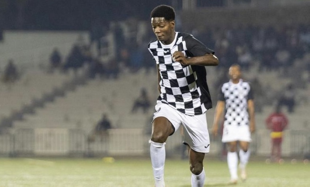 Forward Mamadou Sy scored and provided an assist as APR FC beat Etincelles 2-1 on Tuesday at Kigali Pele Stadium. Photo by IGIHE