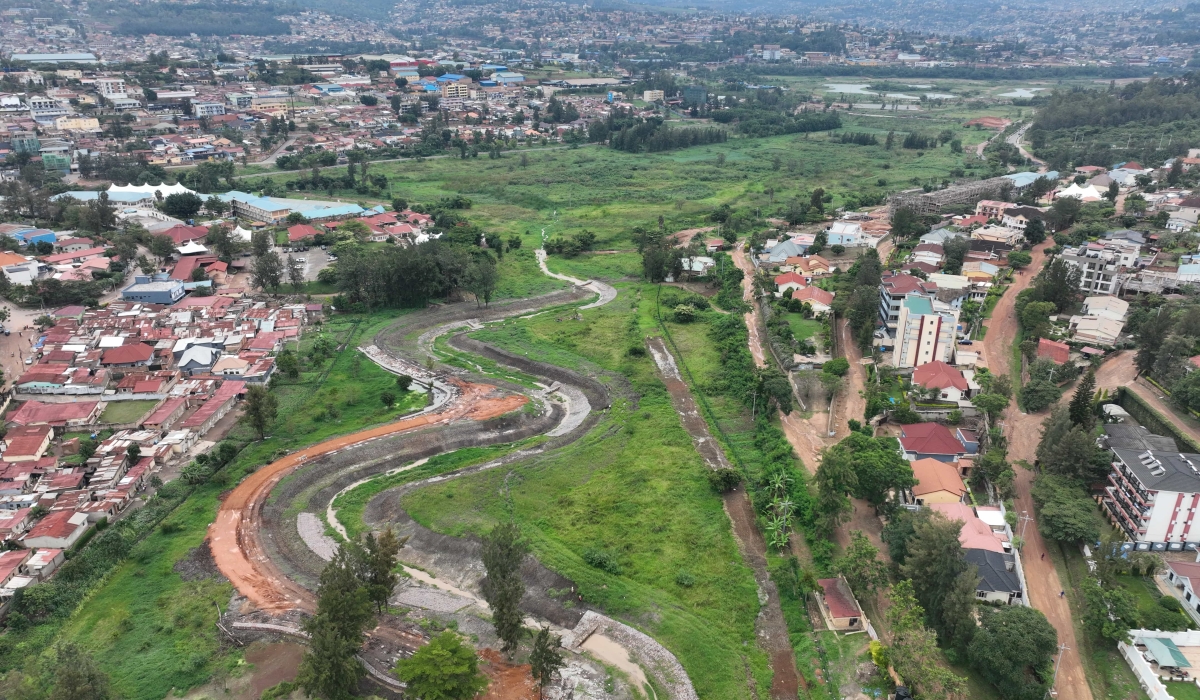 A view of  of Nyabugogo Wetland