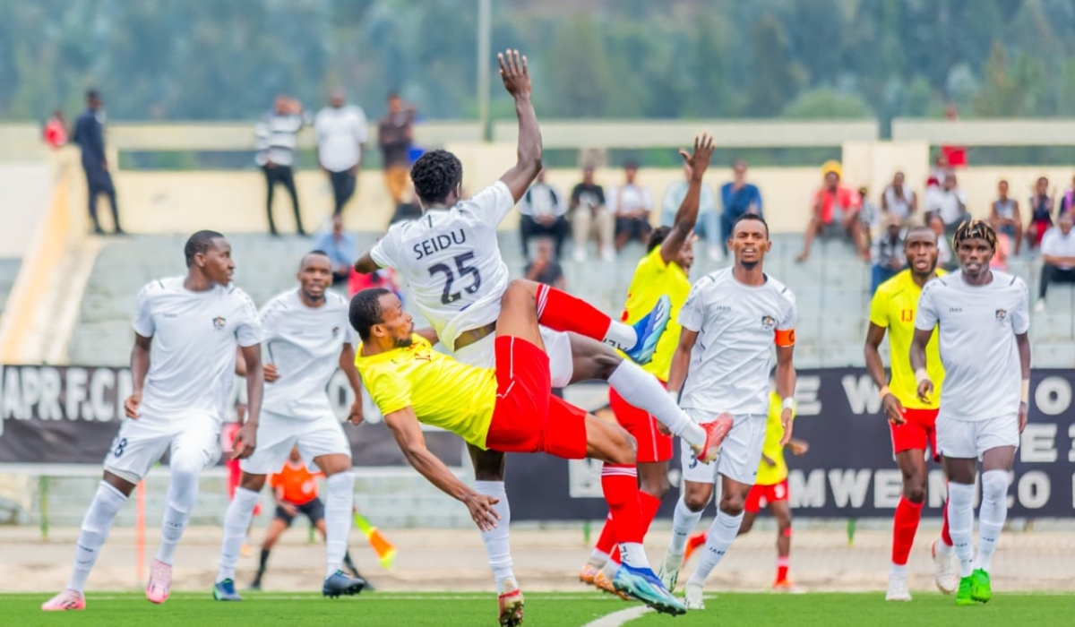 Etincelles will be looking to not only frustrate APR FC but also bag first three points of the league campaign when the two sides face off on Tuesday, December 2, at Kigali Pele Stadium. Photo Kigali Today