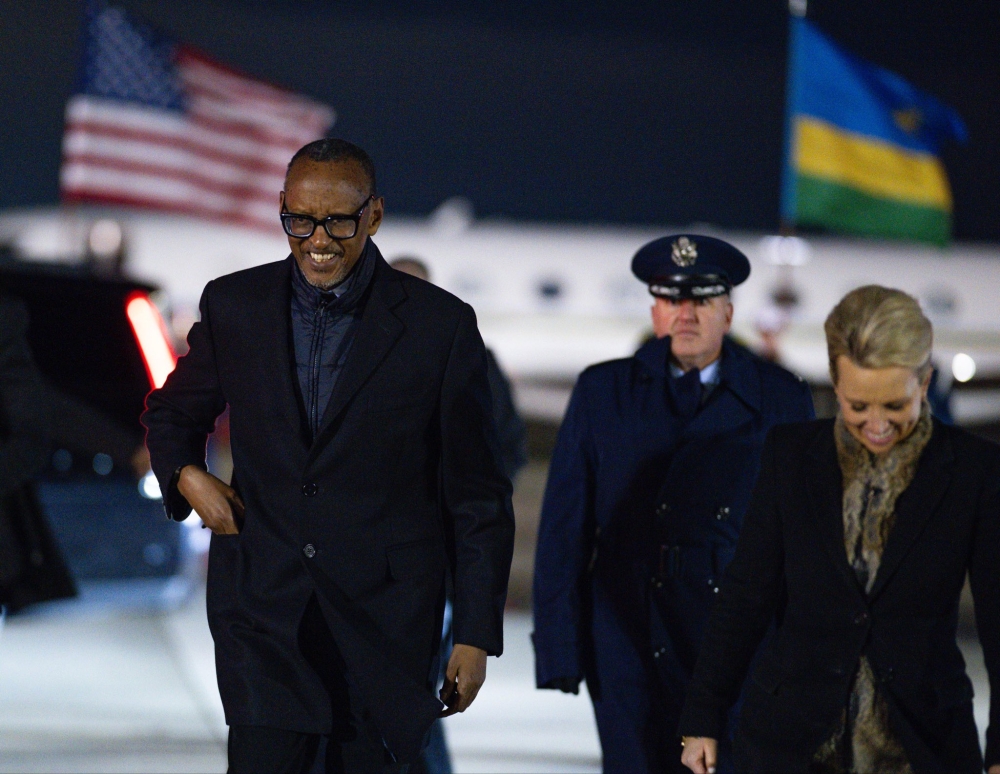 Kagame in Washington ahead of DR Congo peace deal