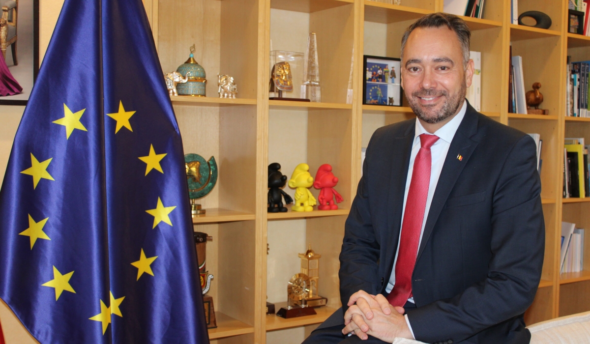 Belgian foreign minister Maxime Prévot