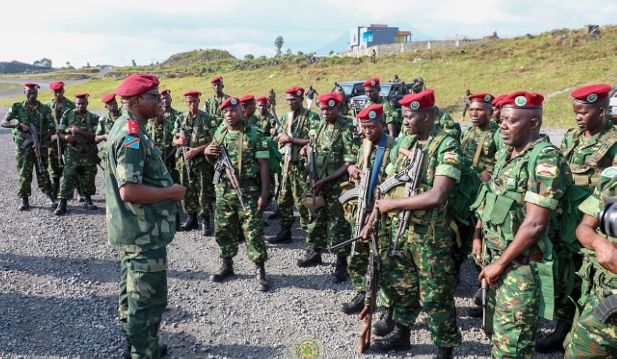 Burundian troops deployed in Eastern DRC