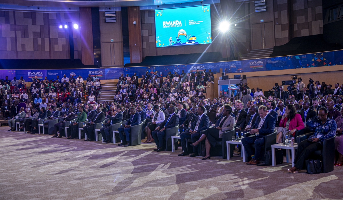 The event brought together participants from around the world, focusing on the 2025 theme, “Minerals for a smarter and greener future,” in Kigali on December 2. Photos by Kellia Keza.