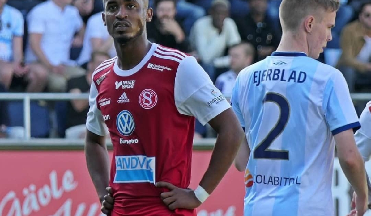 Yannick Mukunzi (L) has left Sandviken IF after six years. Photo courtesy