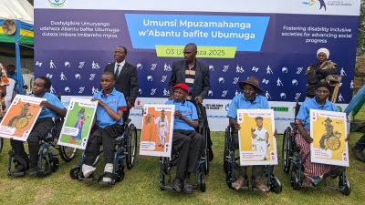 The celebration of the International Day of Persons with Disabilities, held in Nyabihu District on Wednesday, December 3. Photo by Germain Nsanzimana