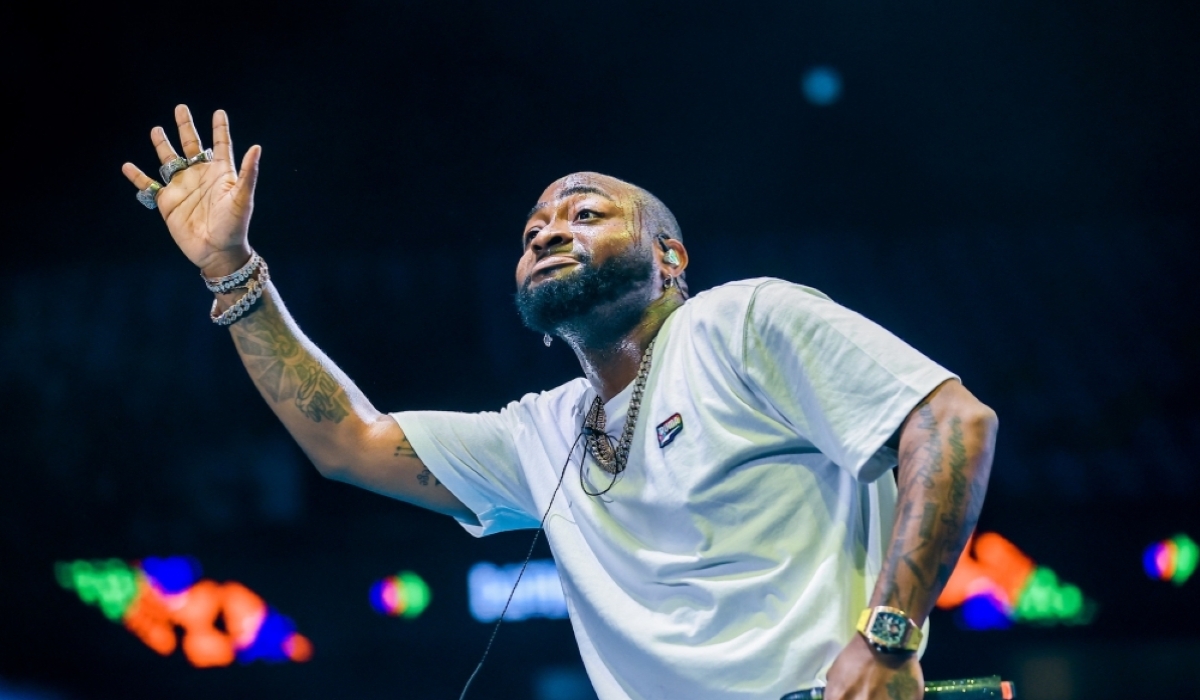 Davido is set to headline another concert in Kigali at BK Arena on Friday, December 5, as part of the ,5ive&#039; album tour. Photo file