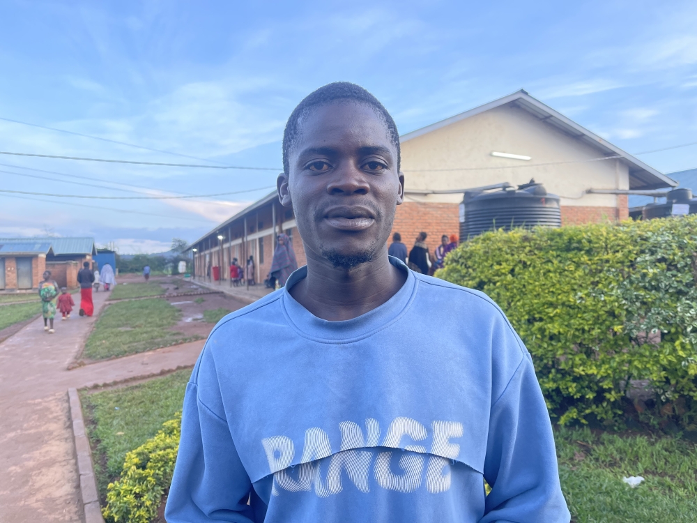 Kashindi Ndusha who stays at Nyarushishi Transit Camp with his relatives said he wished fighting could end soon for them to return home.