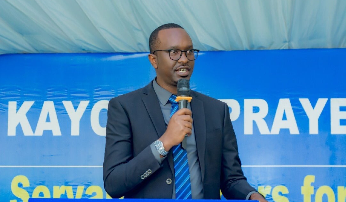 Nyemazi speaks during a previous event. 