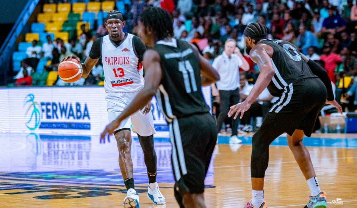 Clubs can register up to six foreign players on their Rwanda Basketball League rosters, but only three may be on the court at any given time. Photo by Innocent Shema