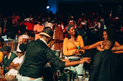 Cocert goers dance along as old school music took over at Kigali Universe complex. Photos courtesy