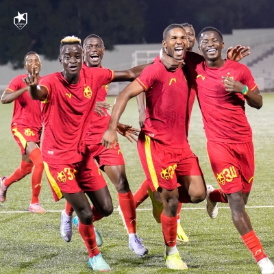 Al-Merrikh players celebrate after beating AS Kigali 2-1 at Kigali Pele Stadium on Sunday, December 7. Photo courtesy