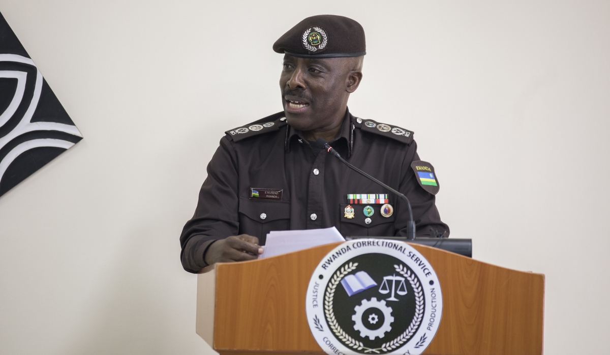 Evariste Murenzi, the Commissioner General of RCS