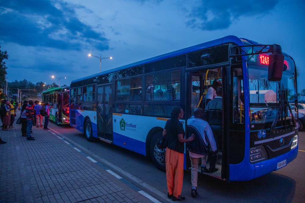 Kigali commuters hail new public transport model