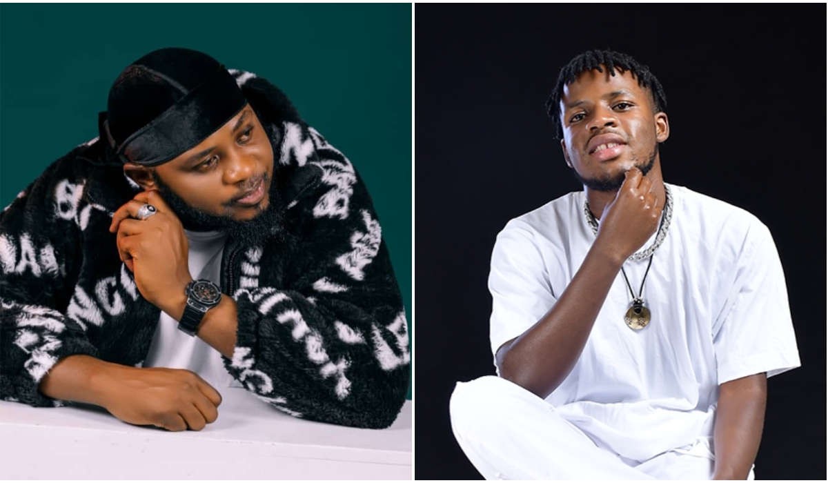 Cyprien Uzabakiriho (L), known as Djihad, is among the suspects in connection with the leaked explicit video involving musician Yampano (R) and his girlfriend.