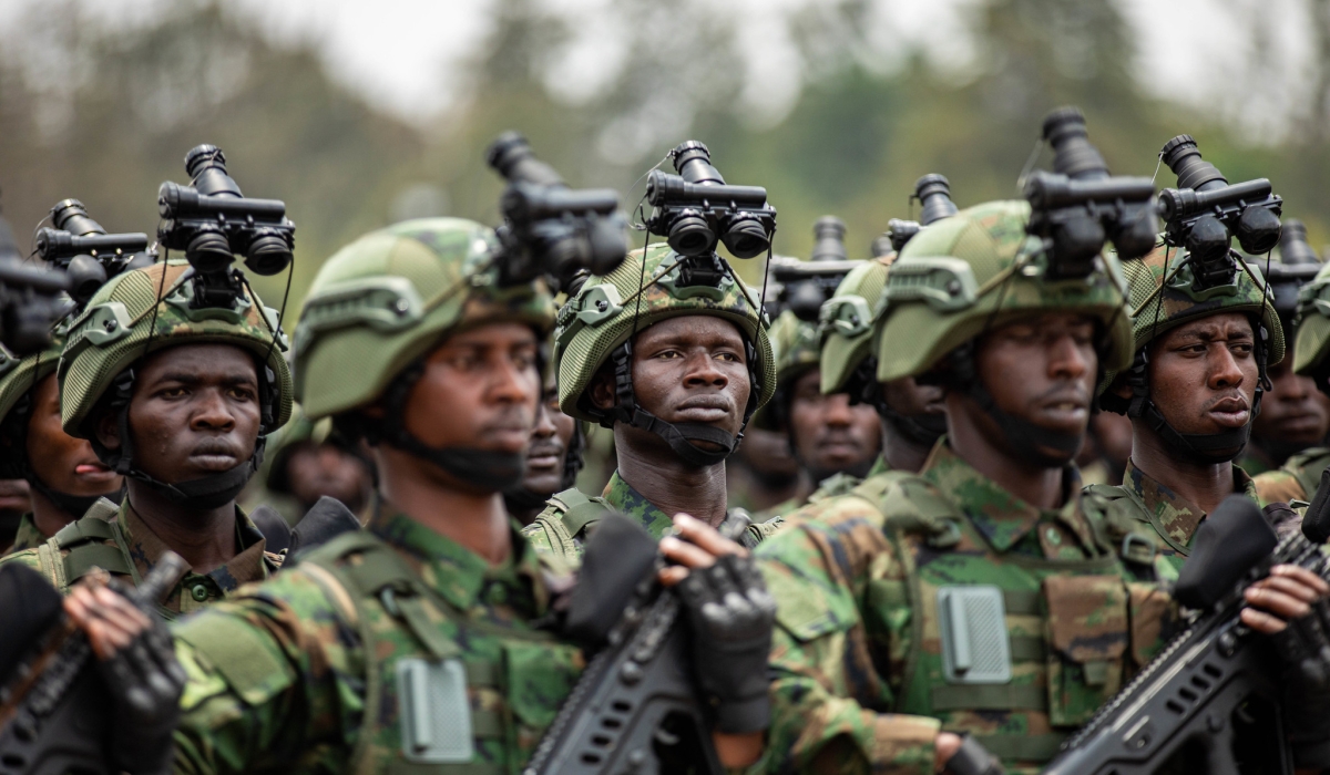 More than 20,000 RDF personnel have been elevated to new ranks. Photo by Dan Gatsinzi