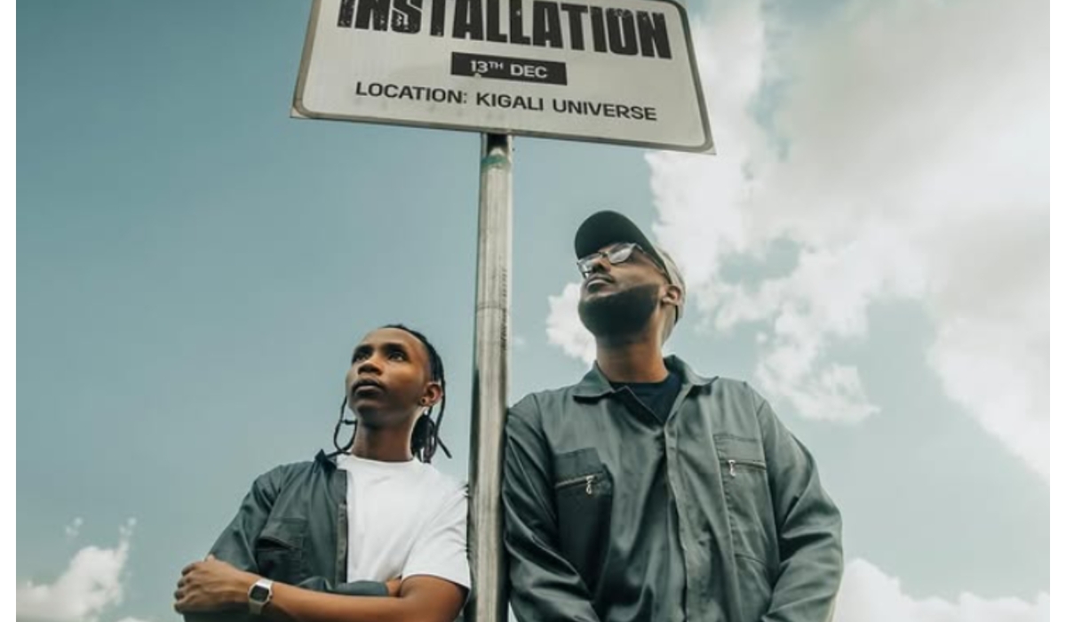 Kivumbi King (L) and Mike Kayihura will launch their EP &#039;Installation&#039; at Kigali Universe on Saturday, December 13.