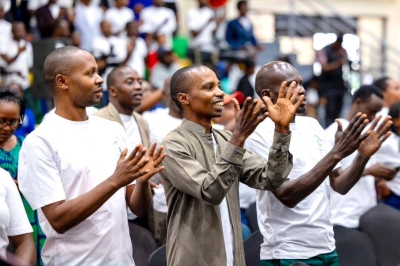Teachers during the celebration of International Teachers’ Day held on Friday, December 12, in Kirehe District.