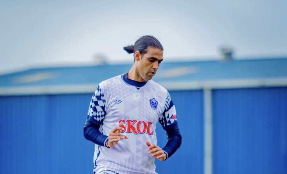 Egyptian winger Ali Ismael Ahmed El Sayed Moussa is on trials at Rayon Sports. Photo courtesy