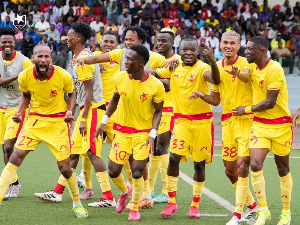 Al Merrikh maintained their perfect run of form with a hard fought 2-1 win over Etincelles in Rubavu on Wednesday, December 17. Photo courtesy