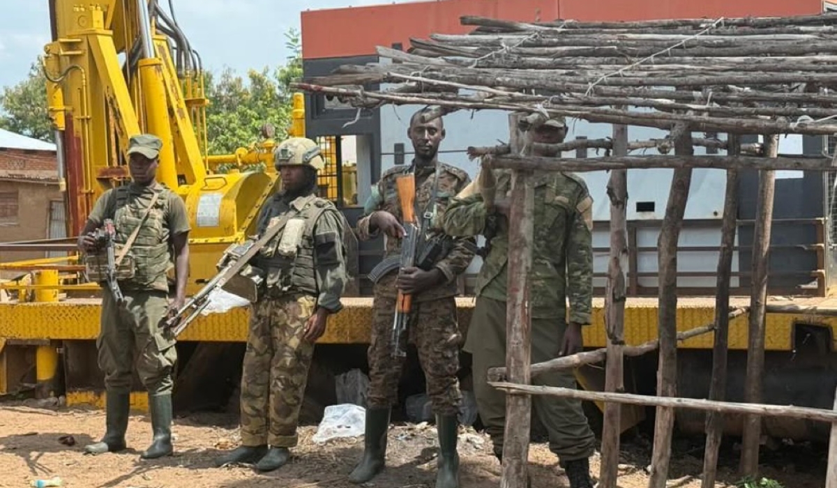 AFC/M23 fighters in Uvira town, the Congolese government's last major foothold in South Kivu Province.