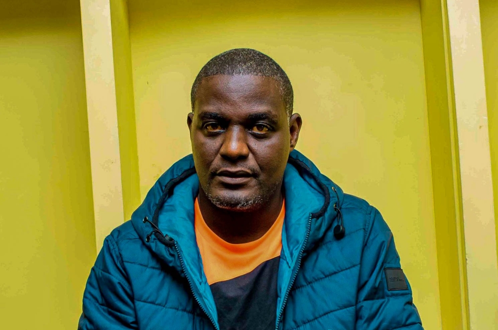 Rutsiro FC head coach Gustave Niyonkuru.