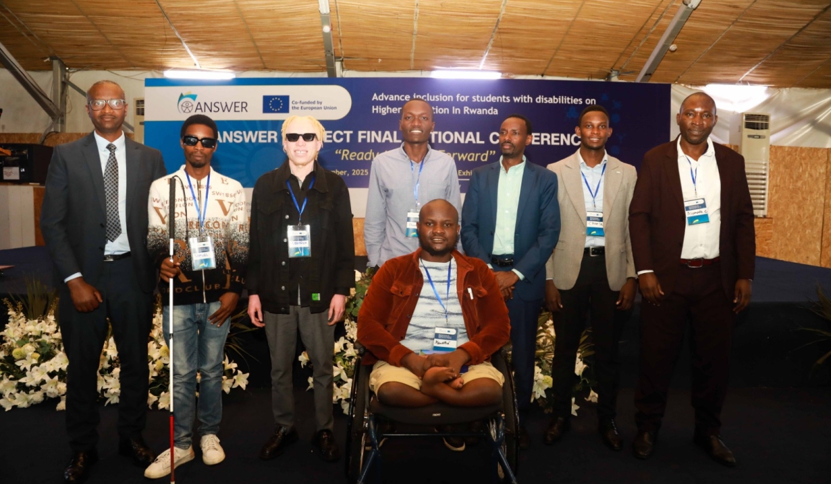 Participants at the ANSWER Project Final National Conference reaffirmed their commitment to advancing inclusive and accessible higher education for students with disabilities in Rwanda.