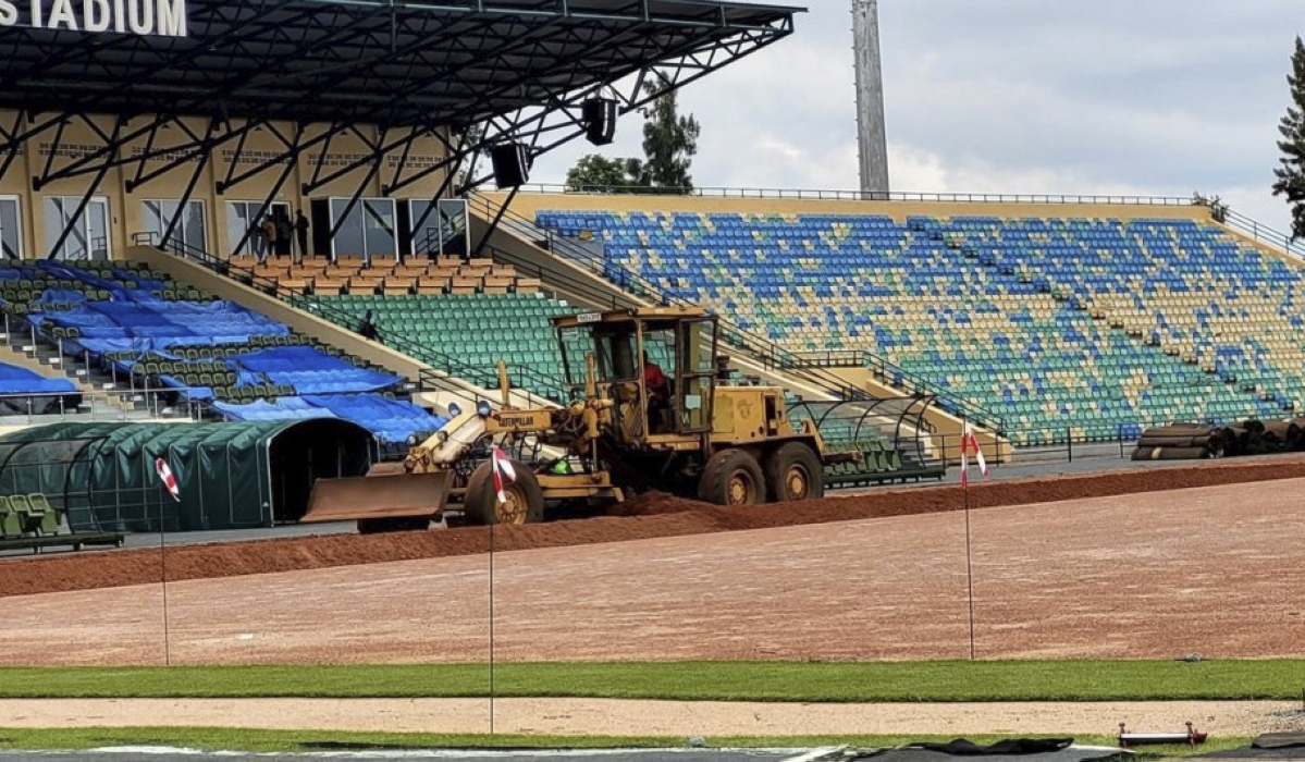 Renovation works at Huye Stadium are expected to be completed in early February 2026. Courtesy