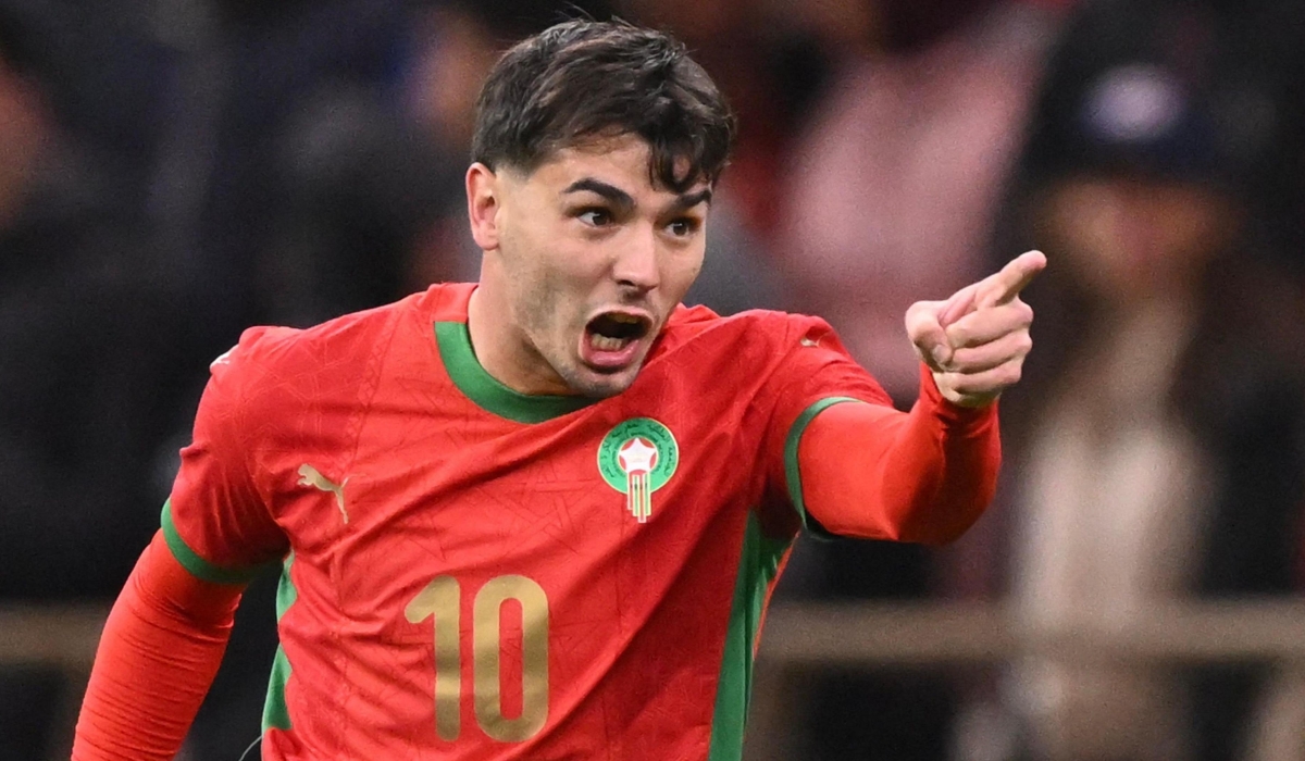 Brahim Diaz was Morocco's top scorer in Afcon 2025 qualifying last year, netting seven goals. GETTY IMAGES