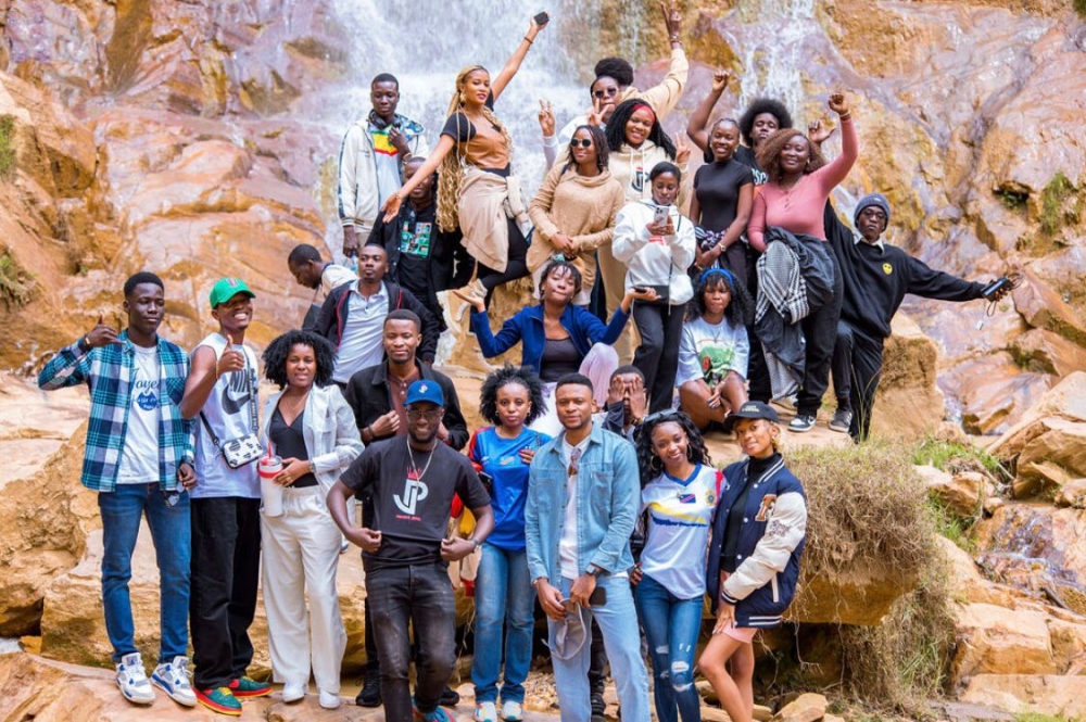 Students from various countries on a trip to Western Province. Courtesy.