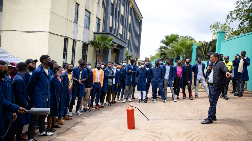 The campaign was launched at Landy Industry at Kigali Special Economic Zone  on Monday, December 22. Dan Gatsinzi