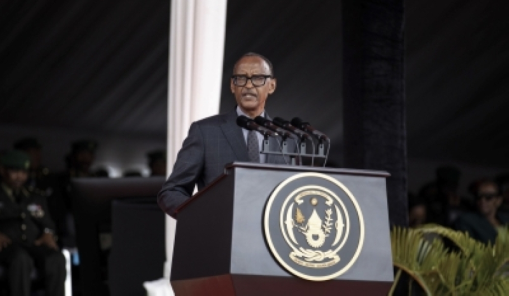 Kagame hails security organs for safeguarding stability in end-of-year message