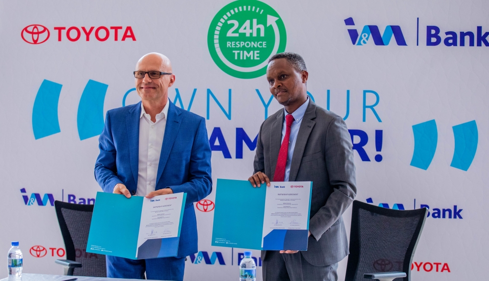 I&M Bank, Toyota Rwanda partner to ease access to affordable car financing