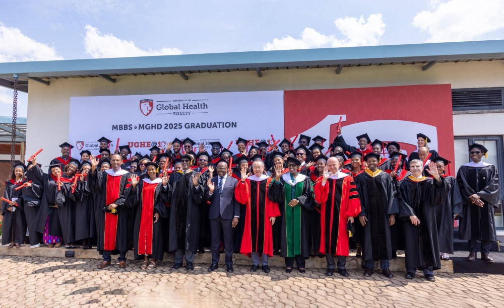 UGHE graduates first cohort of doctors, marks 10 years of health equity training