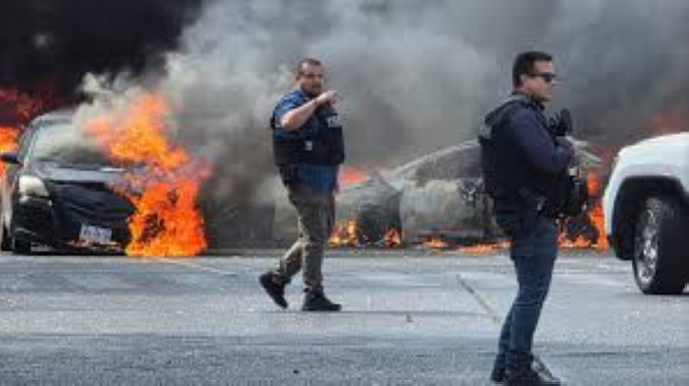 Violence erupts in Mexico after killing of drug cartel leader