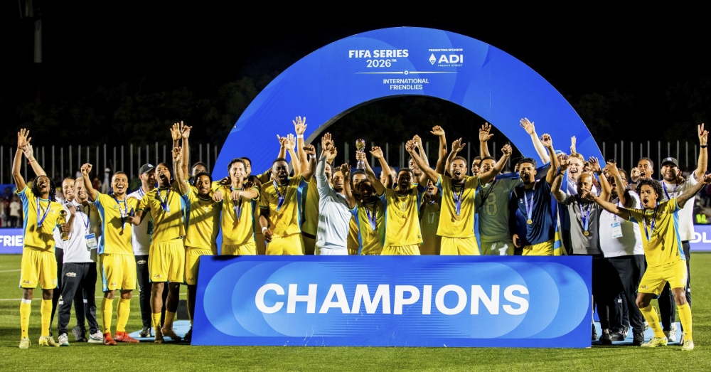 PHOTOS: FIFA Series 2026: Ten-man Aruba beat Liechtenstein to win title in Kigali