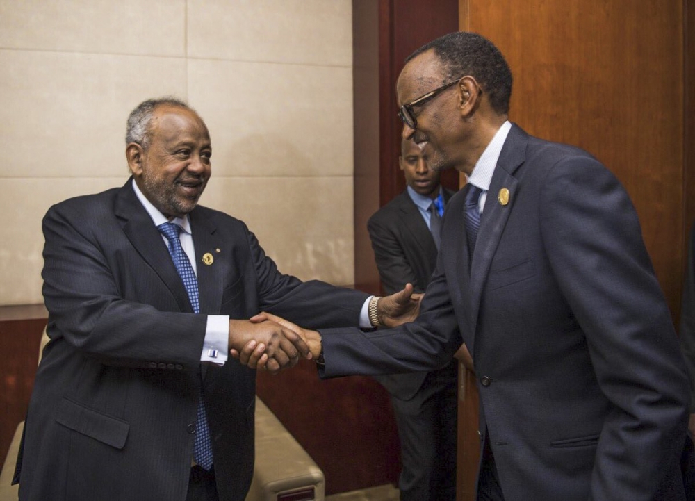 Kagame congratulates Djibouti president on re-election