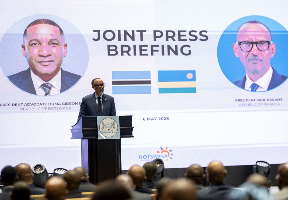 Kagame hails Rwanda-Botswana ties