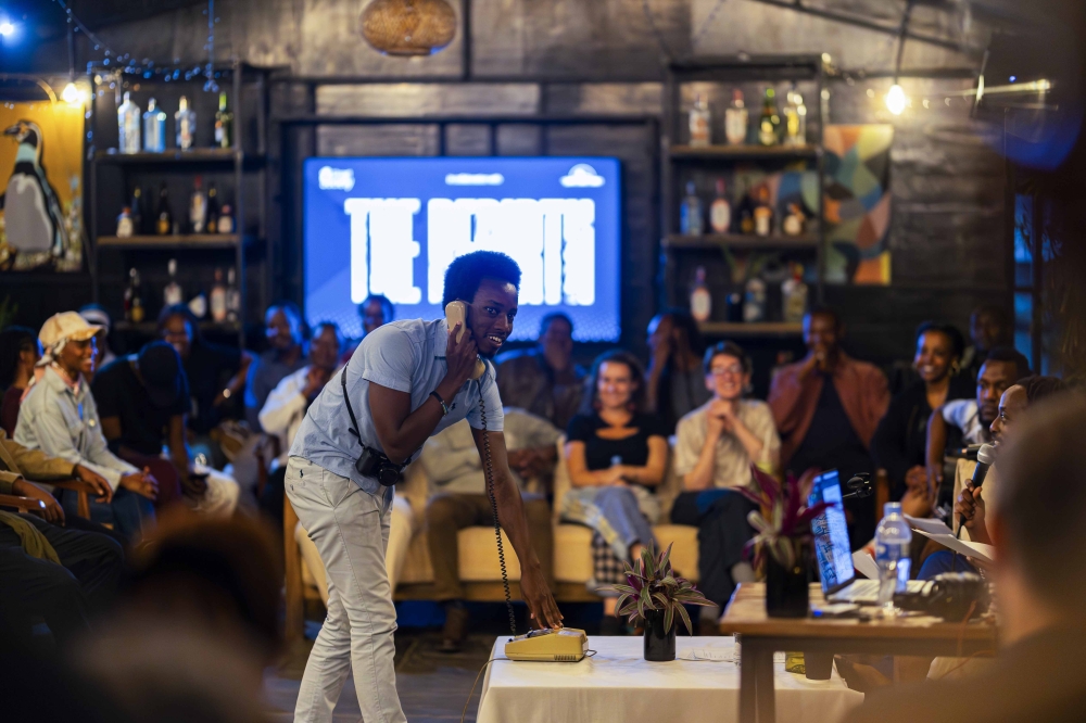 Attendees contribute with questions, opinions during call-ins during the play.jpg